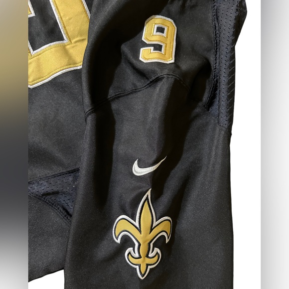 Nike‎ On Field Men New Orlean Saints Drew Brees 9 Stitched Jersey Sz 48 - Picture 6 of 8
